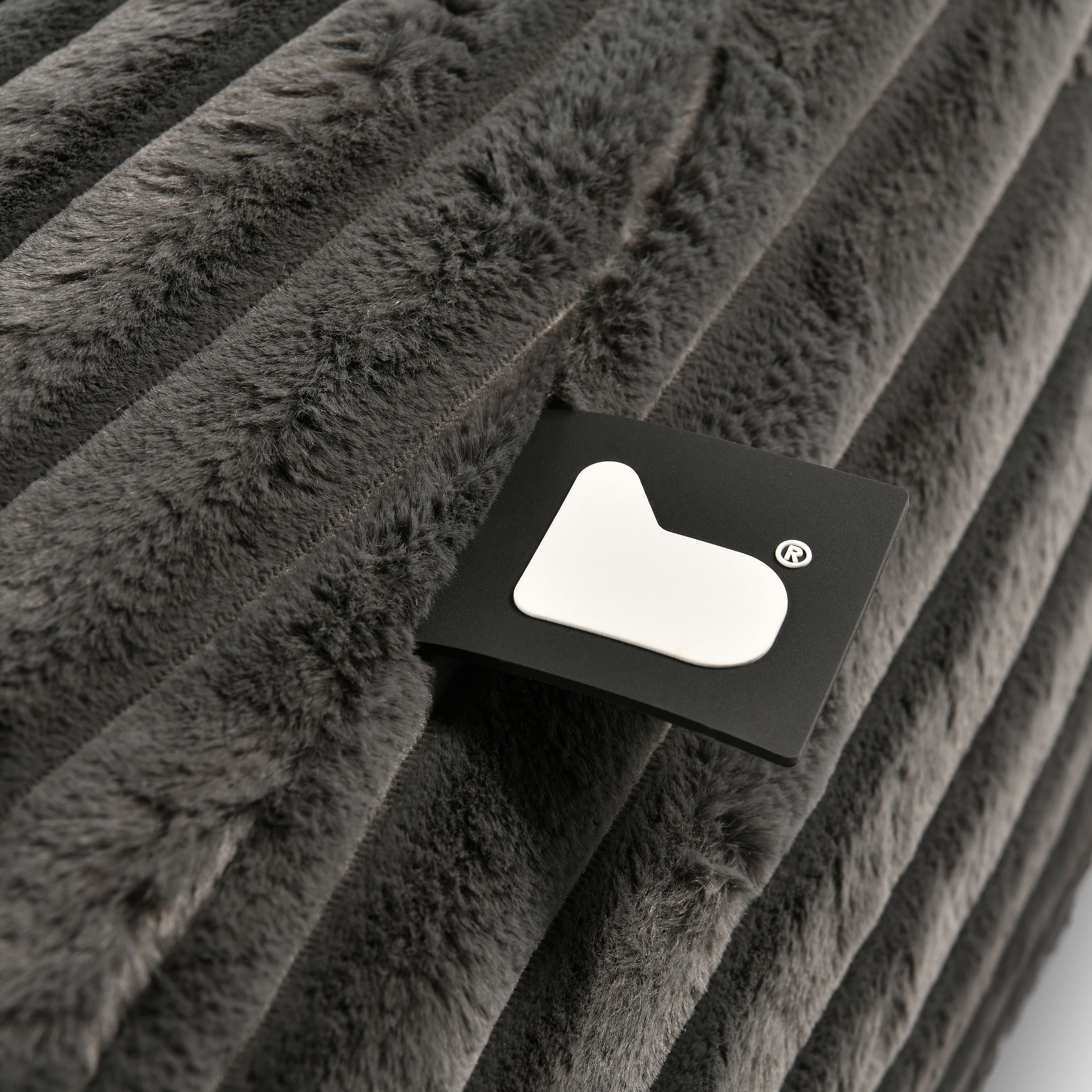 Extreme Lounging Mighty B-Bag Cord Storm Grey Indoor